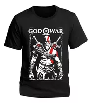 Remeras God Of War Kratos Cara Dios Videojuego