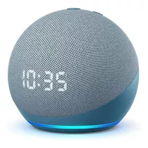 Amazon Echo Dot 4th Gen With Clock - Twilight Blue