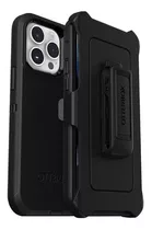 Funda Otterbox Defender Compatible Con iPhone 14 Pro Max Color Negro Defender Series