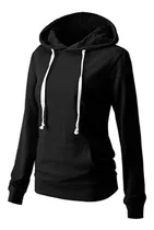 Buzo Hoodie Con Capucha Canguro Entallado Slim Fit