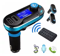 Bluetooth Tramisor Fm, Manos Libre, Mp3, Cargador Usb *itech