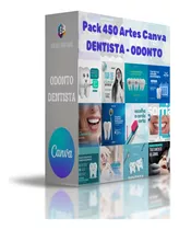 Pack Canva 450 Artes Redes Sociais 100% Editáveis Dentista