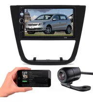 Central Multimidia Dvd Gol Voyage G5 + Moldura  + Brinde