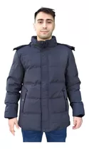 Campera Hombre Inflable Premium Capucha Desmontable