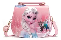 Bolsa Frozen Princesa Ombro Minibag Moda Blogueira Criança 