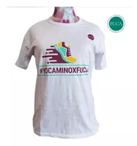 Remera #yocaminoporfuca - Fundación Cáncer Fuca