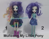 Muñeca My Little Pony Rarity Rainbow Rocks Y Ecuestria