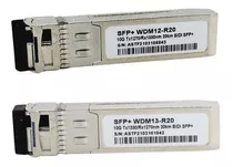 Par Sfp Plus Monomodo 10gb Bidirecional Lc 20km Wdm 10g Gbic