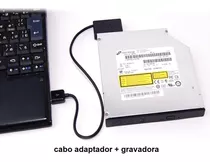 Leitora Gravadora Externa De Cd E Dvd Usb 2.0 *sem Case