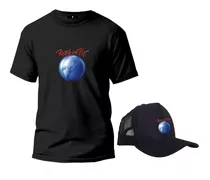 Kit Camiseta Blusa Especial Bandas Rock In Rio Com Boné 2022