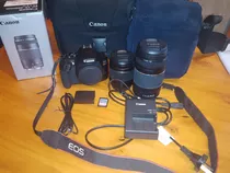 Camara Canon Eos Rebel T6 Kit Completo
