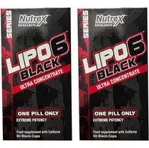 2 Lipo 6 Black Ultra Concentrado Nutrex Quemador Envíogratis