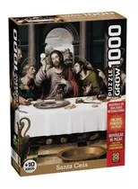 Santa Ceia Puzzle 1000 Peças Quebra-cabeça - Grow