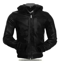 Casacas Bomber Para Hombre De Cuero P.