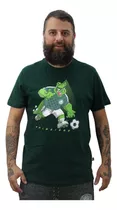 Camiseta Palmeiras Oficial Porco Loco Verde Garrafa