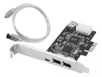 Placa Firewire Ieee 1394a 4 Portas Pcie X1 Texas Instruments