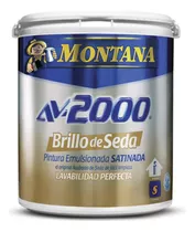 Pintura Montana Av2000 Brillo De Seda Color Marfil Rafia