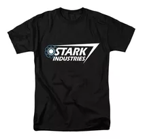 Remera Iron Man Tony Stark Industries Algodon (premium)