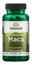 Maca 500 Mg 100cáp Salud Sexual