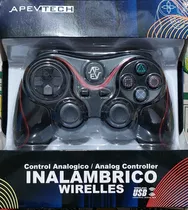 Joystick Inalámbrico Ps2/ps3/pc Apevtech Fp 20030 Recargable