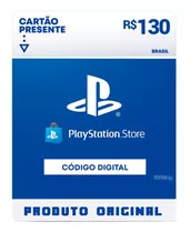 Gift Card Playstation Store 130 Reais Psn Plus Ps4 Ps5 Br