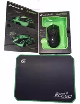 Kit Mouse Gamer 3200dpi Raptor + Mouse Pad 320x240 Fortrek