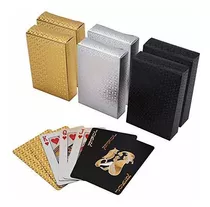 Suwimut - Juego De 6 Cartas De Póquer De Plástico Impermeab