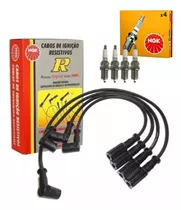 Kit Cables Y Bujias Ngk Fiat Palio Siena Uno 1.3 1.4 Fire 8v