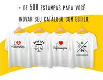  Kit Pack Com +de 500 Estampas Para Sublimação De Profissões