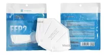 Mascarillas Kn95 - Pack Con 20 - Certificacion Fda Ce K N95 Color Blanco