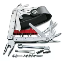 Navaja Victorinox, Swiss Tool X Ratchet. Por Color Plateado