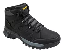 Bota Hiker Hummer 8556 Negro Caballero Senderismo Agujeta