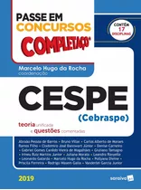 Passe Em Concursos - Completaço - Cespe (cebraspe): Teoria Unificada E Questões Comentadas, De Bannwart Junior, Clodomiro Jose. Editora Saraiva Educação S. A., Capa Mole Em Português, 2019