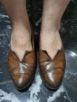 Zapatos De Cuero Estilo Mocasín (clb)