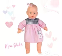 Boneca Meu Bebê Vestido Rosa 60 Cm - Estrela 1001003000057