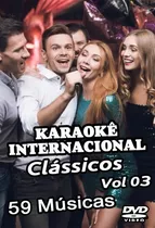 Dvd Karaokê Internacional Clássicos Vol 03 59 Músicas Leia