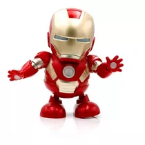 Iron Man Dance Hero Robot Bailarin Con Luz Y Sonido