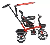 Triciclo Infantil Reforzado Manija Direccional Fit Color Rojo