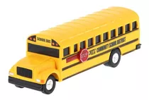 Miniatura Ônibus Escolar Americano Amarelo Escala 1/64 Ertl