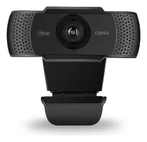 Cámara Web Microlab Streamer Webcam Fhd C8994 Full Hd 30fps Color Negro
