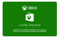 Microsoft Xbox Gift Card Cartão Xbox R