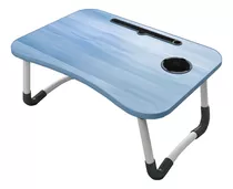 Mesa Plegable Para Cama Y Notebook Multifuncional De Madera