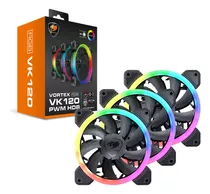 Bc.ec Ventiladores Kit 3 En 1 Cougar Vortex Vk Argb