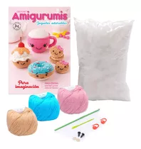  Kit Revista Amigurumis Tejido Crochet + Set De Materiales 