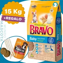 Comida Perro Cachorro Bravo Baby 15 Kg + Regalo