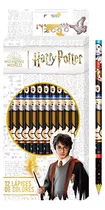 Set 12 Lapices De Colores Harry Potter Con Estuche Original!