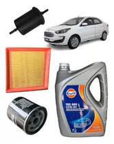 Kit Service X3 Filtros + Aceite Ford Ecos Kinetic Design 2,0