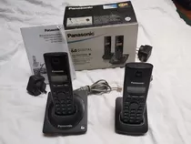 Teléfono Panasonic Kx-tg1712ag Inalámbrico - Color Negro