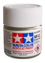 Pintura Mate Tamiya Xf-2 Blanco Mate Xf2 Acrilica  23 Ml.