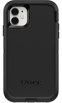 Case Otterbox Defender Para iPhone 11 6.1 (2 Cámaras) Color Negro